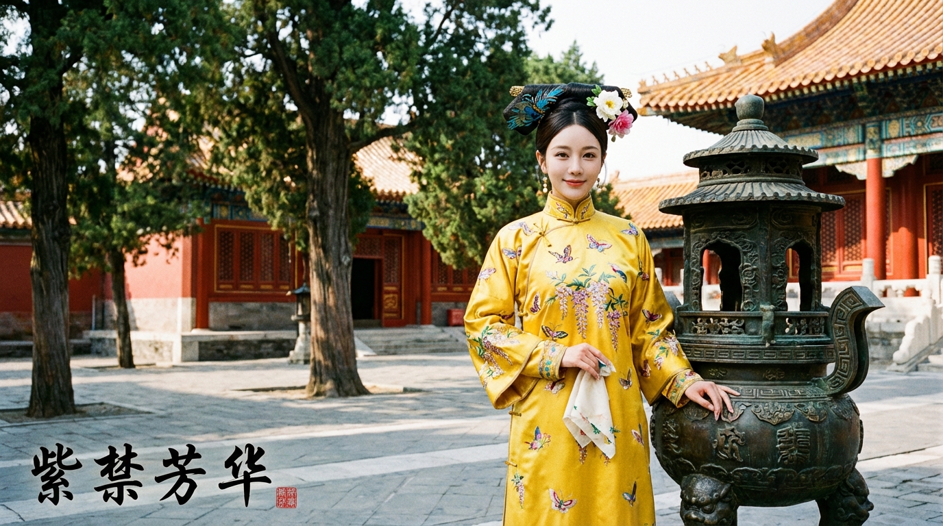 Forbidden City Blossom Autumn Elegance