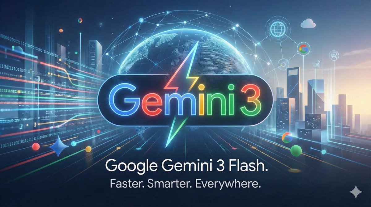 Gemini 3 Flash Ad Visual