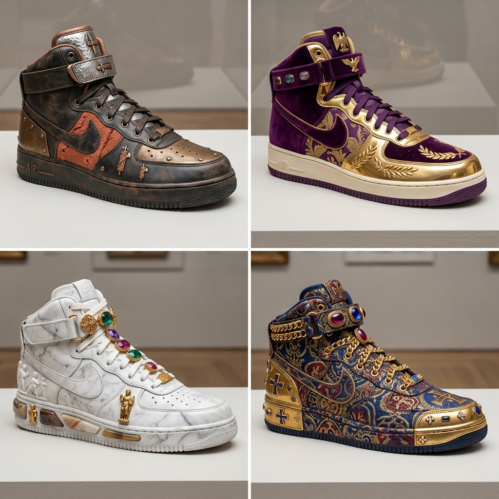 High Top Sneaker Four Empires