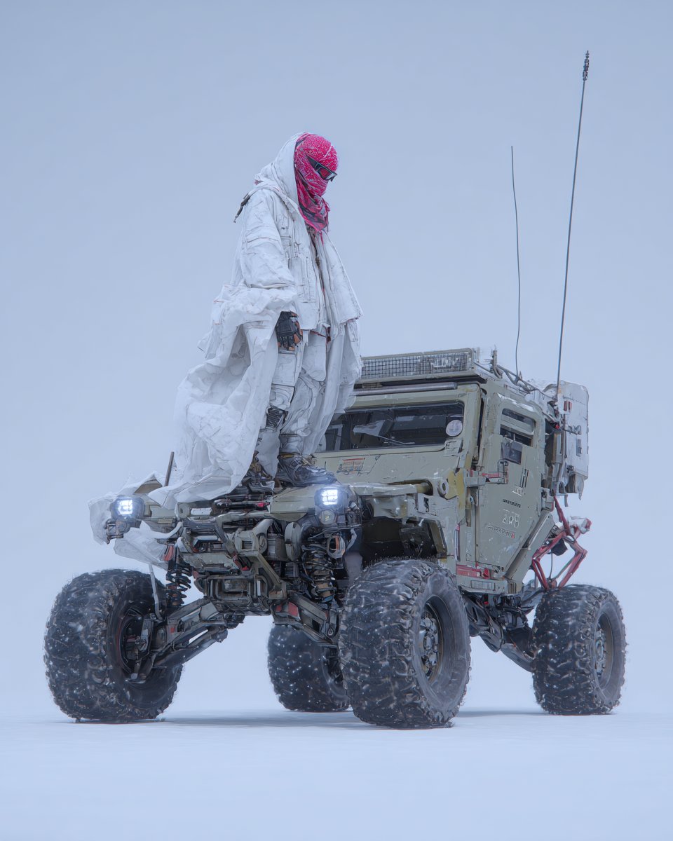 Cyber Warlord Ice Wasteland