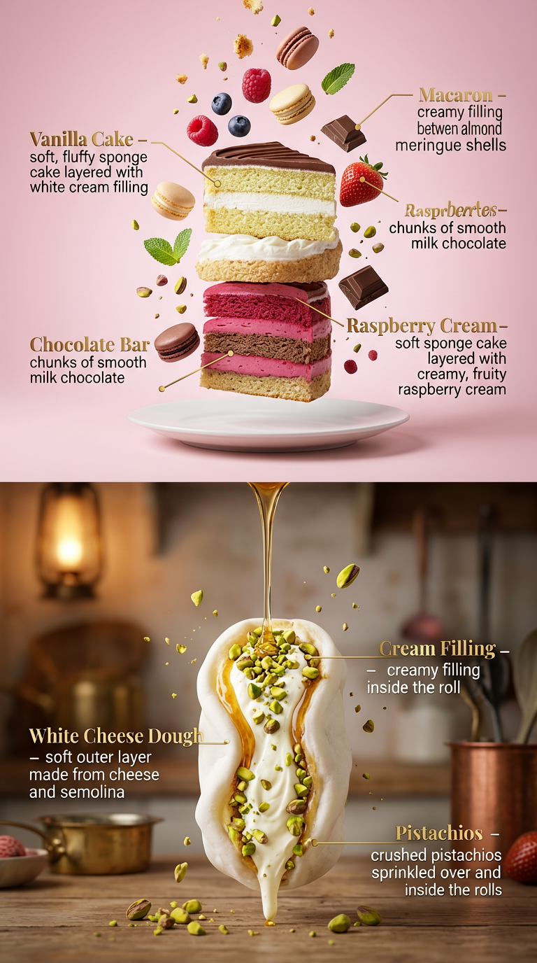 Hyper-Realistic Food Infographic Poster