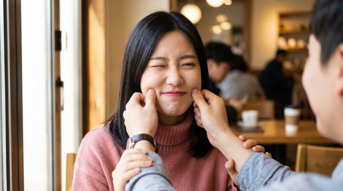 Playful Sweet Cafe Moment