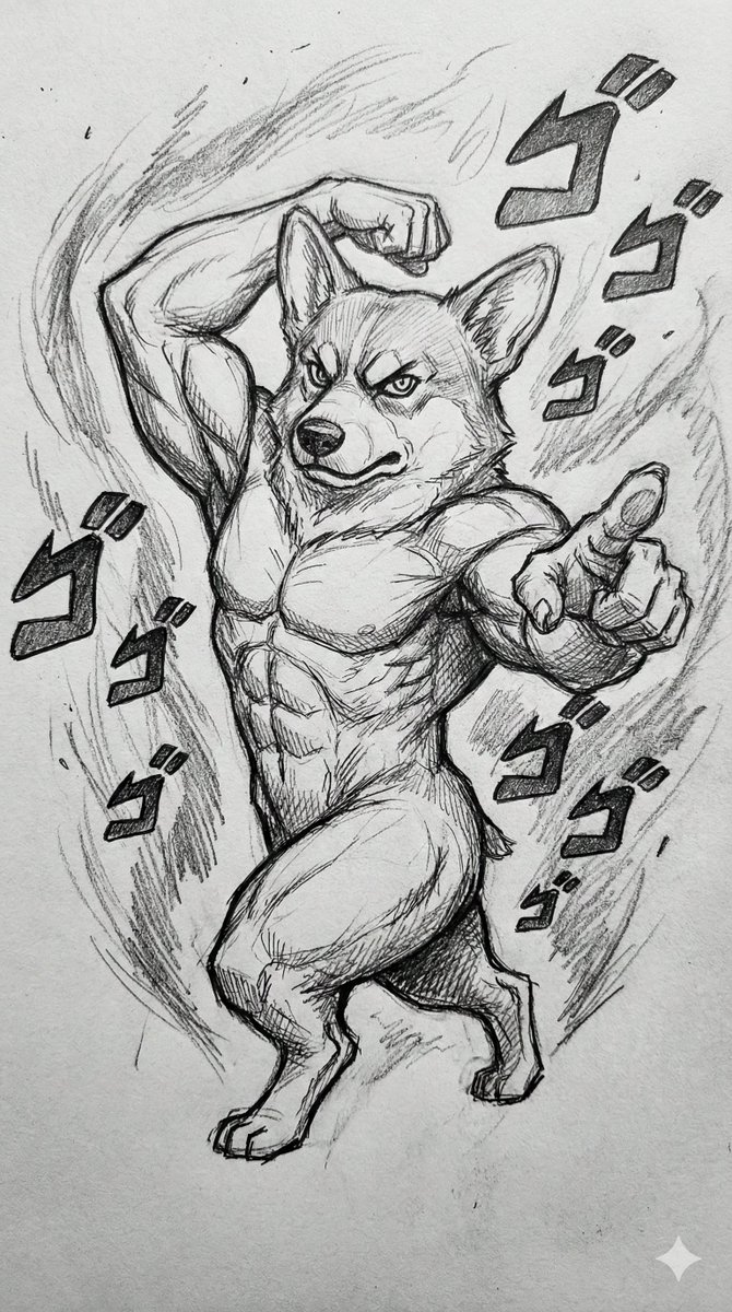 Jojo Pencil Twist Pose