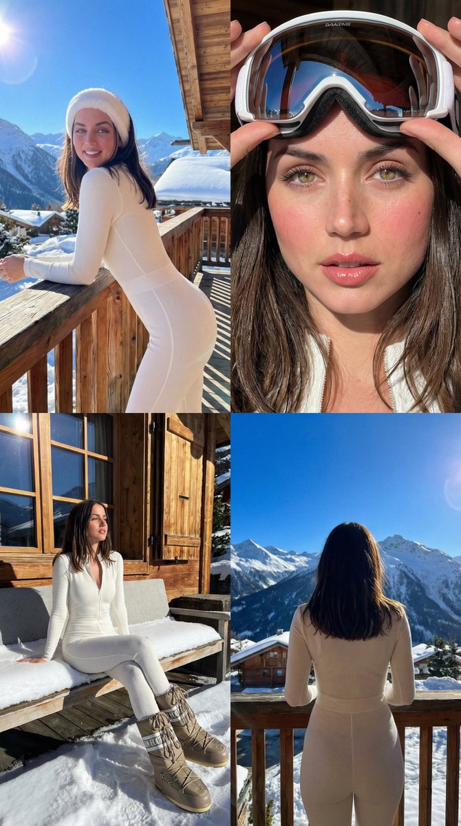 Luxury Ski Collage Alps