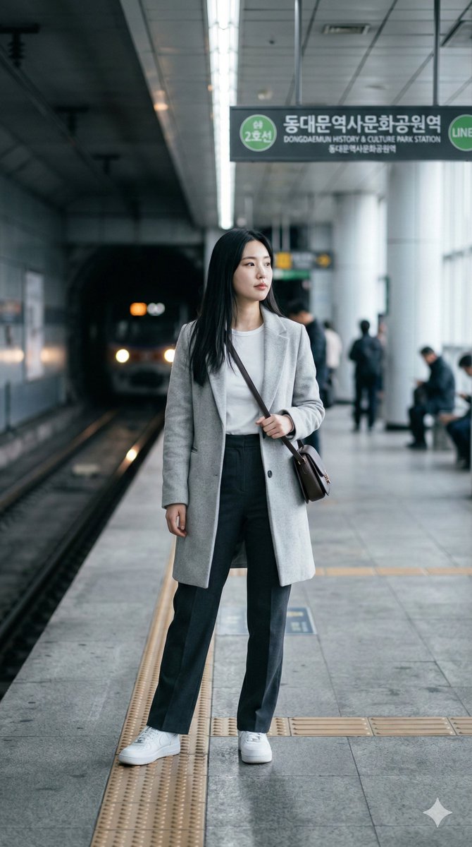Korean Subway Morning Light