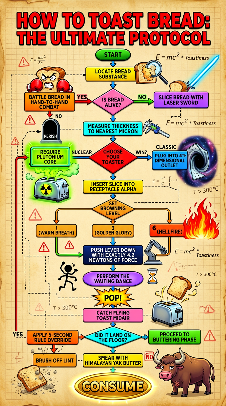 Bread Baking Flowchart