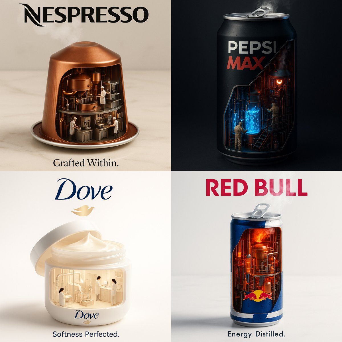 A Hyperrealistic Surreal 1 1 Advertisement for Brand Name