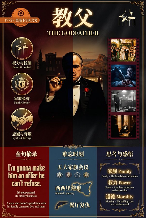 Book-to-Film Style Poster