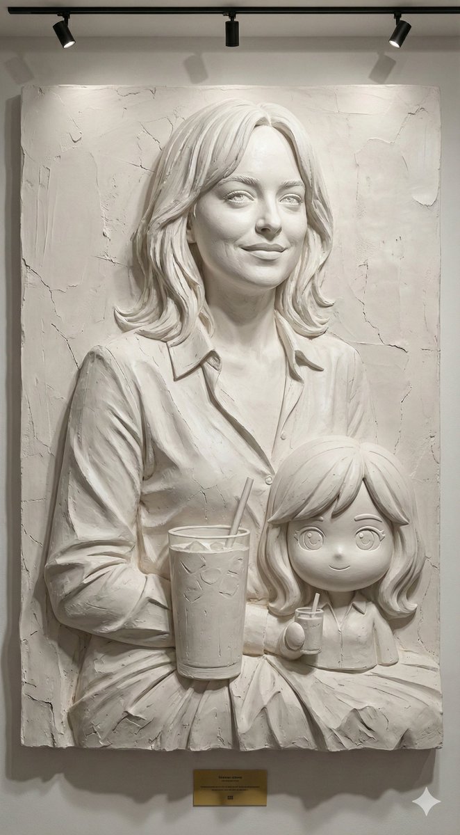 Plaster Relief Light Shadow