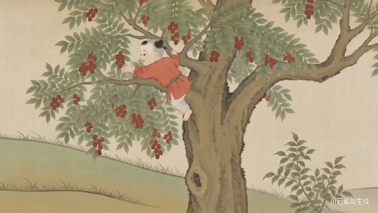 Qing Dynasty Gongbi Ai Revival