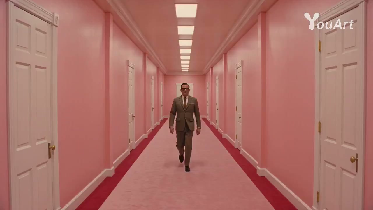Wes Anderson Pastel Symmetry Trailer