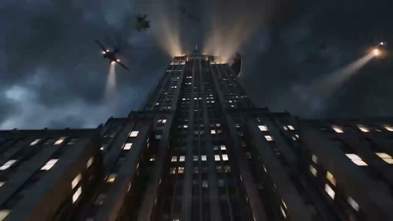Empire State Ape Battle Rain