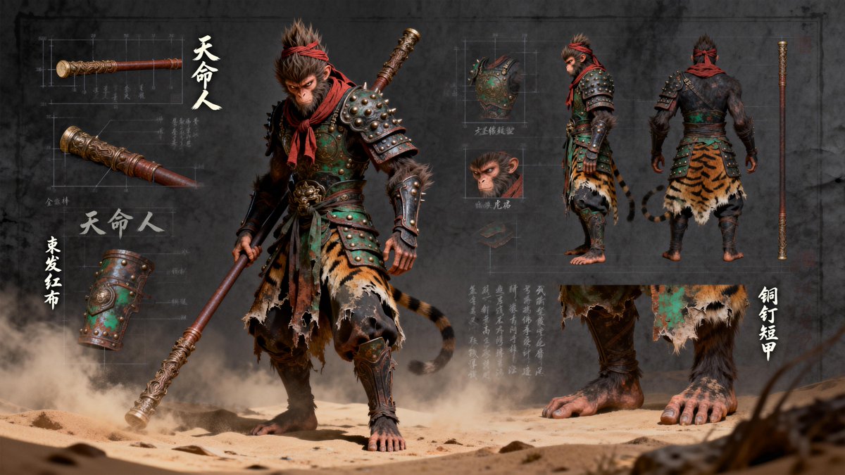 Dark Wukong Blueprint Design