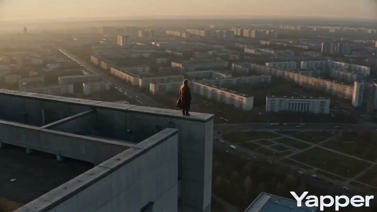 Sunrise Brutalist Solitude