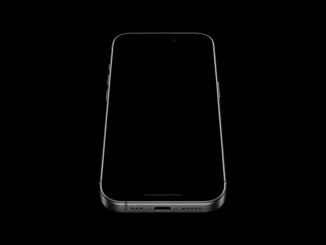 IPhone 15 Pro Titanium Effect