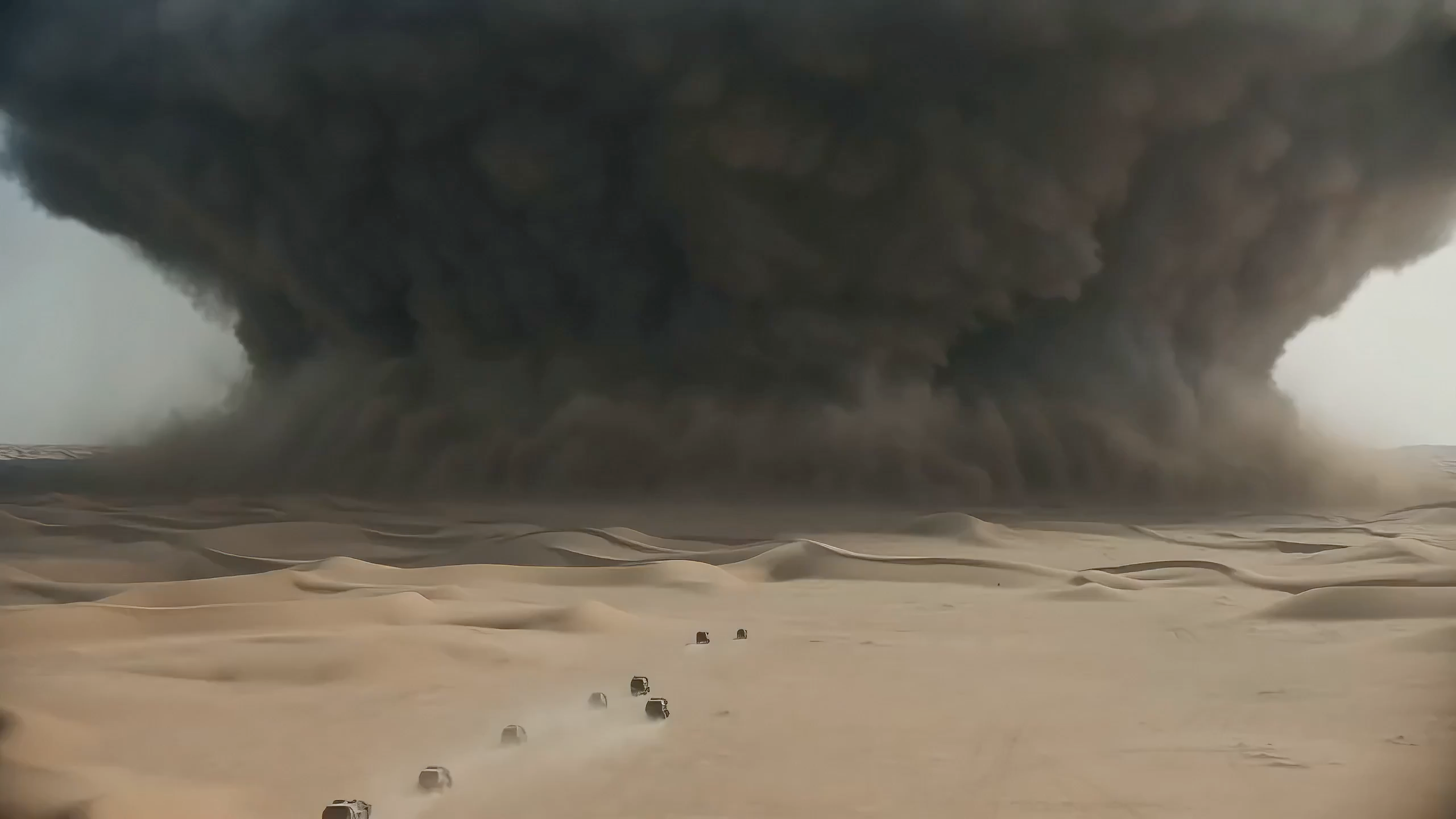 Seedance2 Epic Sandstorm Chase