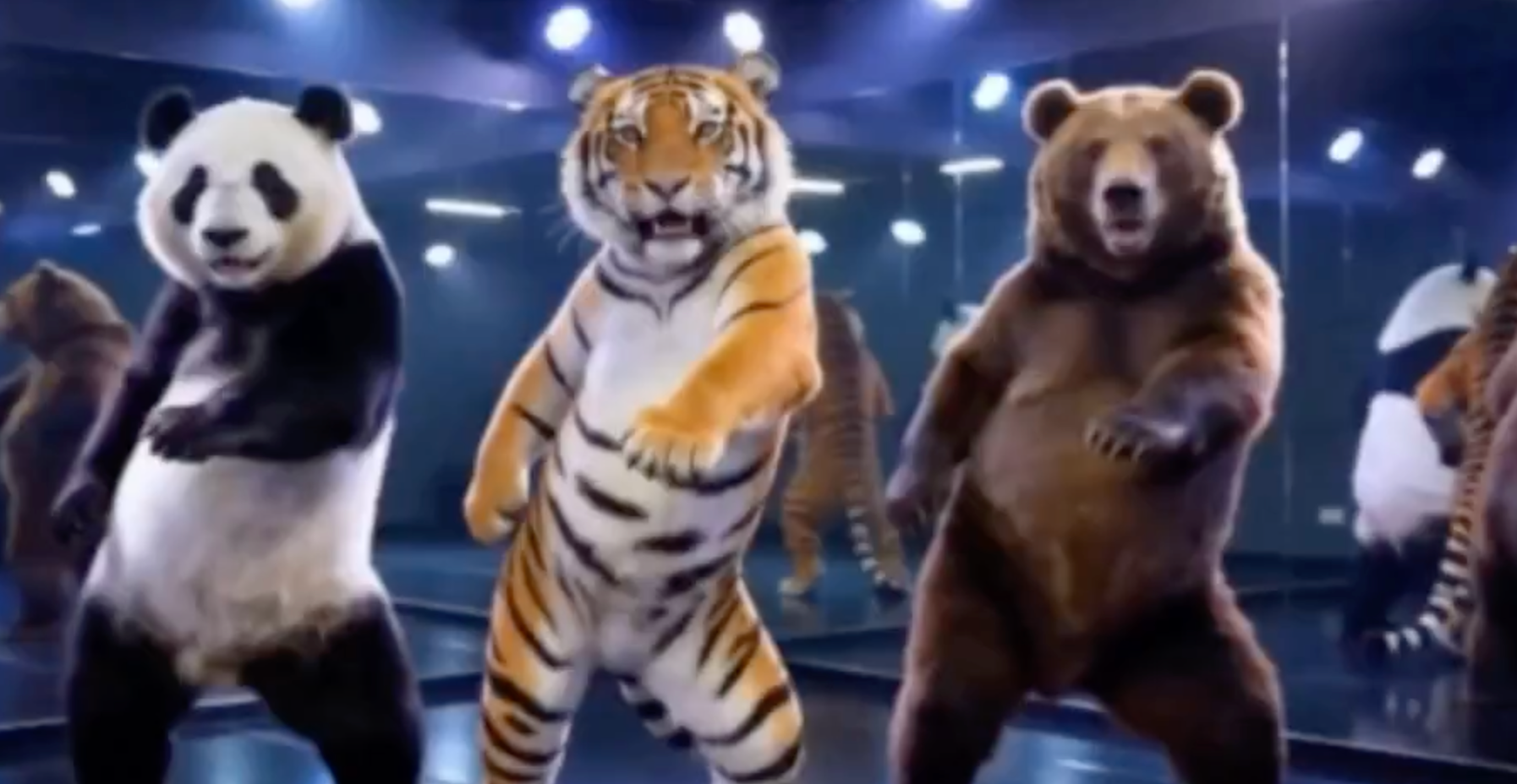 Cute Beast Girl Group Dance Explosion