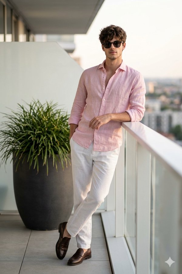 Golden Sunset Luxury Balcony Fashion