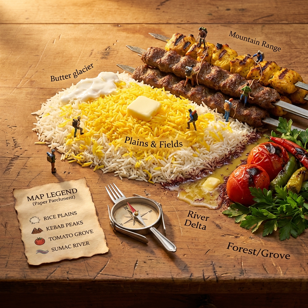 Chelo Kebab Topography Miniature Adventure