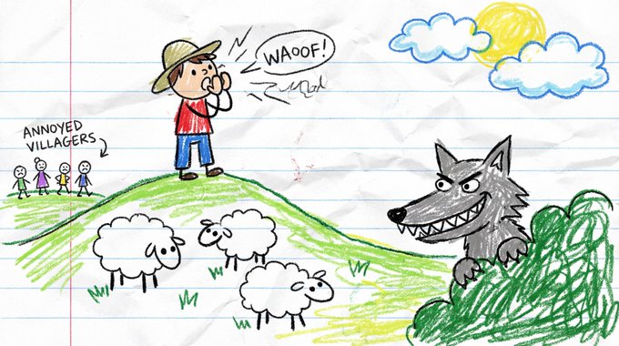 Childlike Crayon Doodle