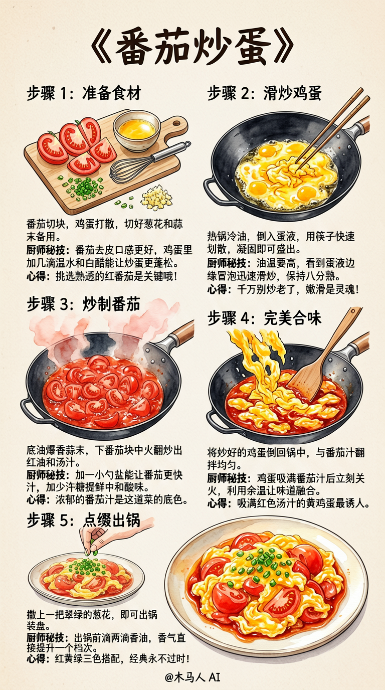 Recipe: Tomato Scrambled Eggs