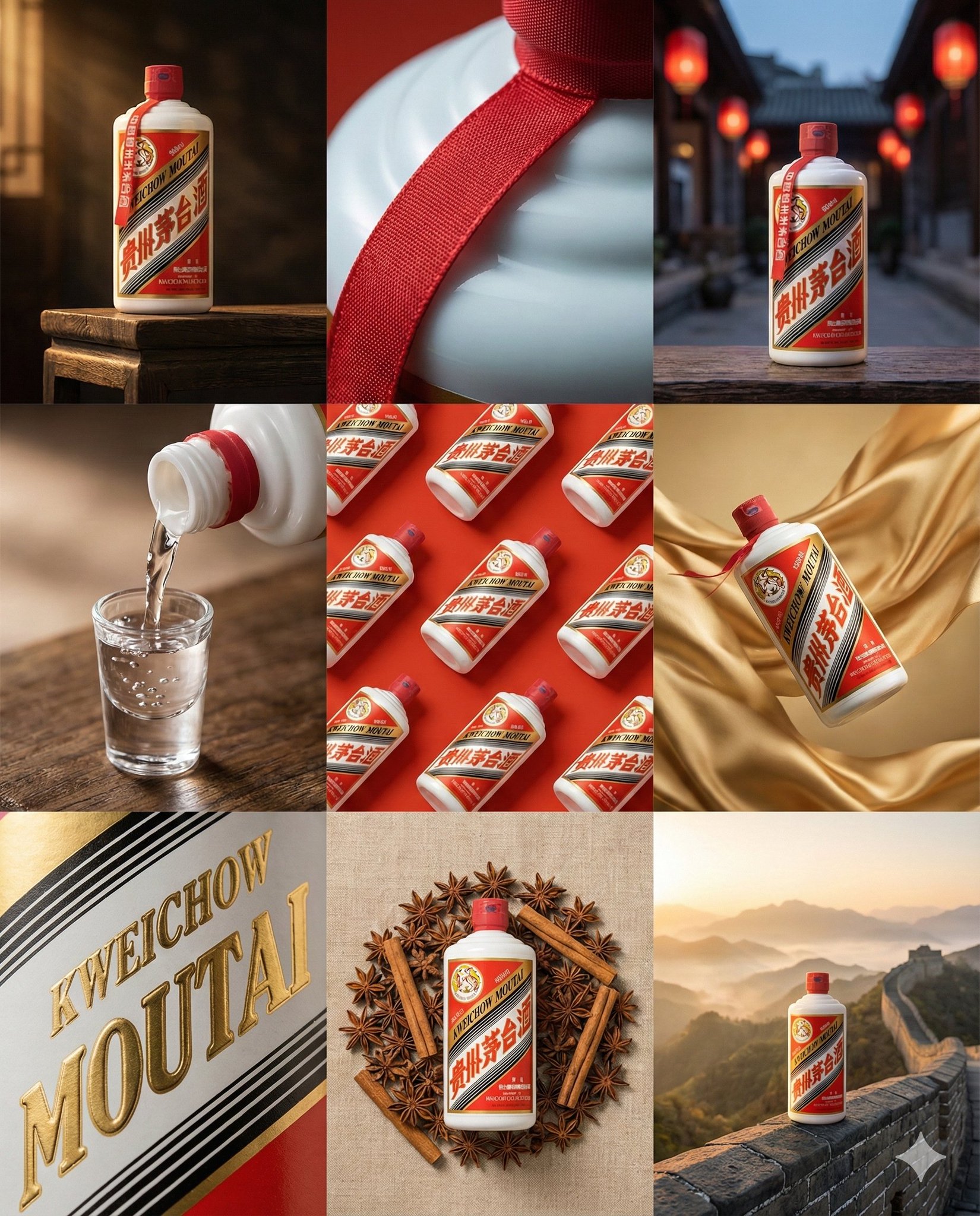 Premium Baijiu Nine Grid Symphony