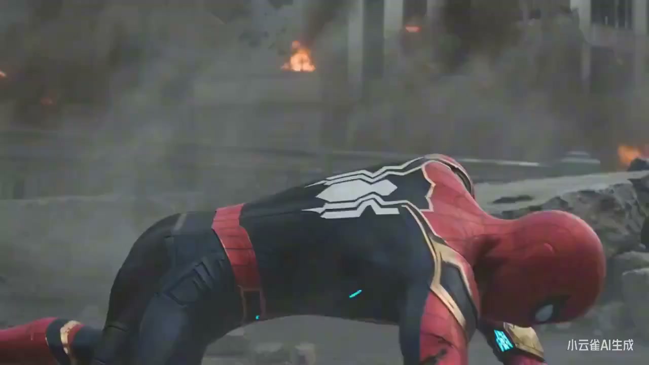 Sunset Temple Battle Spiderman vs Monkey King