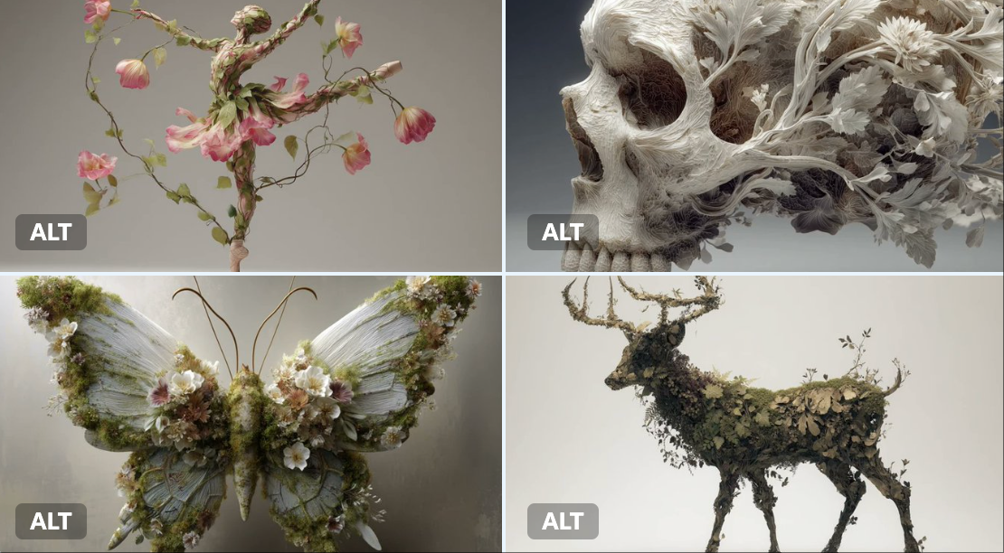 Botanical Sculpture