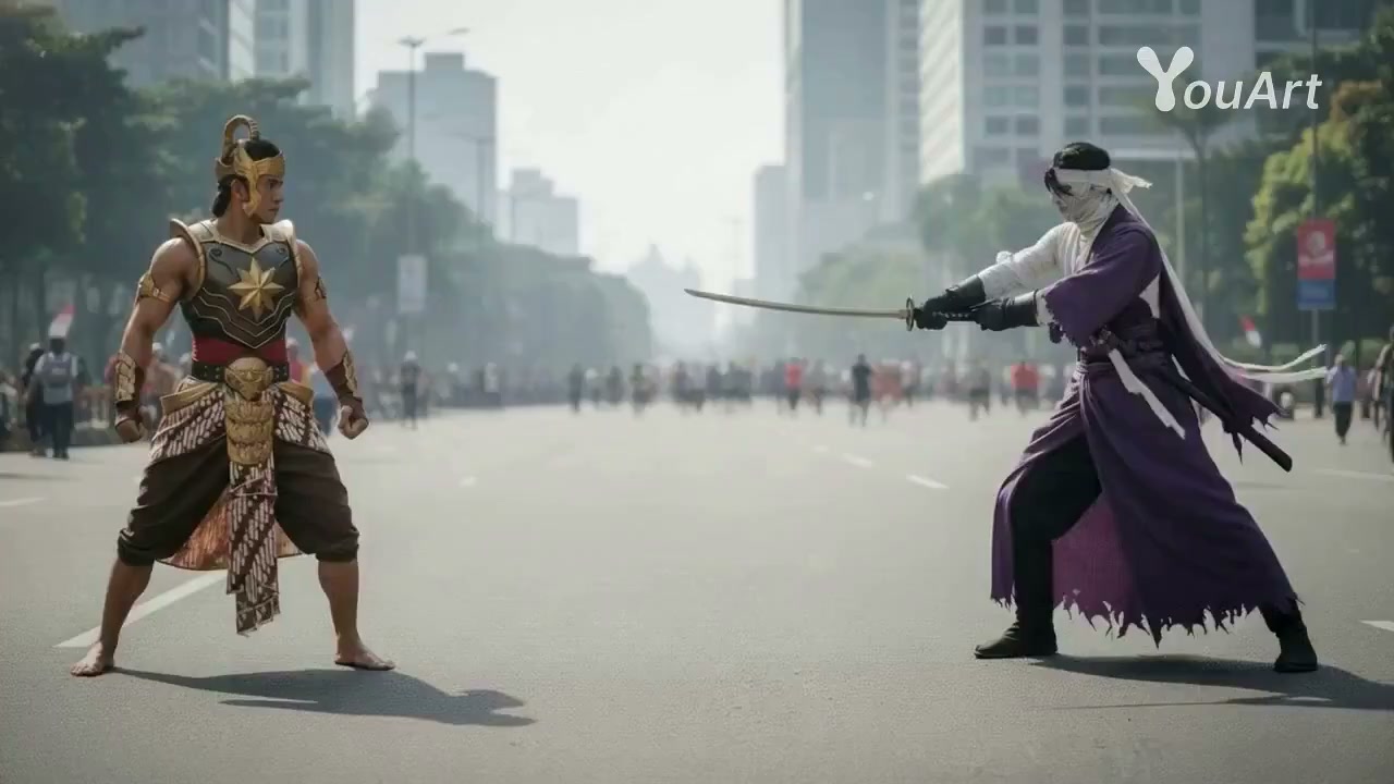 Cinematic Duel Dynamic Camera