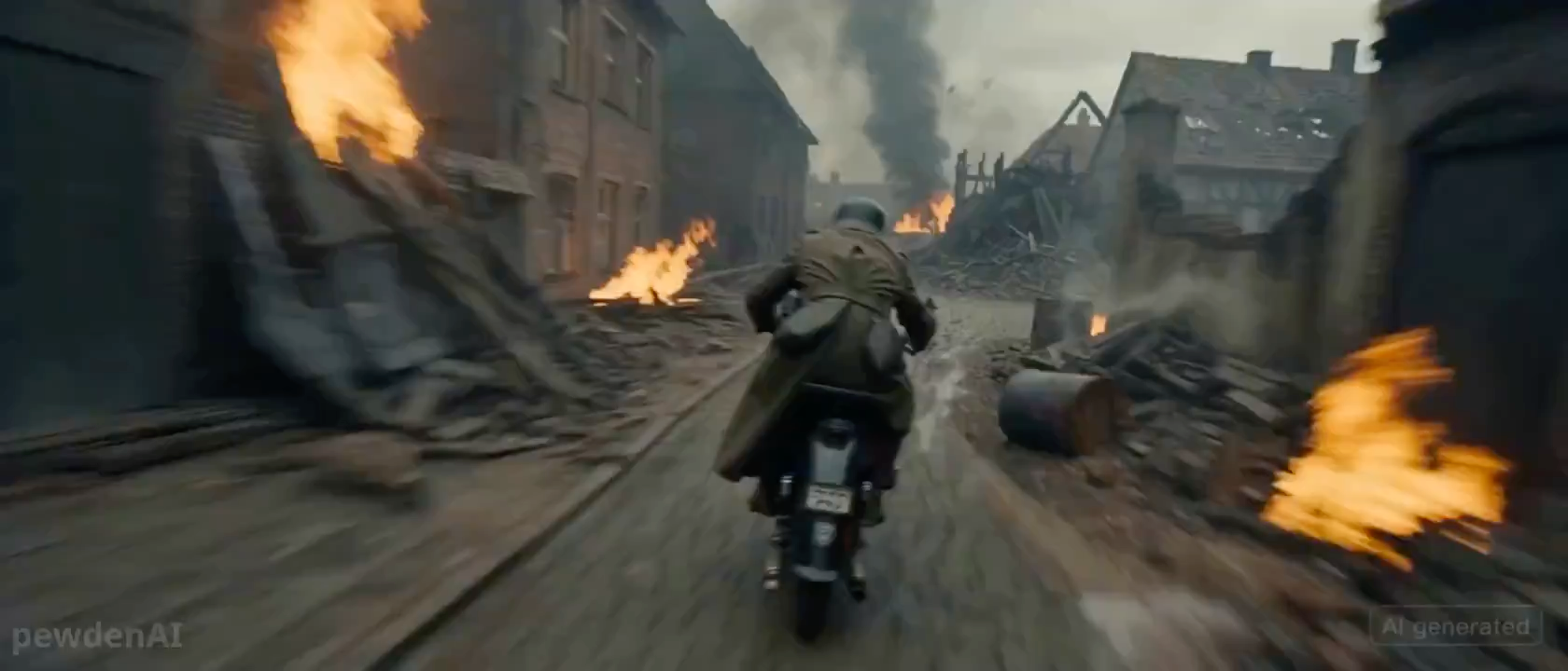 Ww2 Motorcycle Escape Blockbuster
