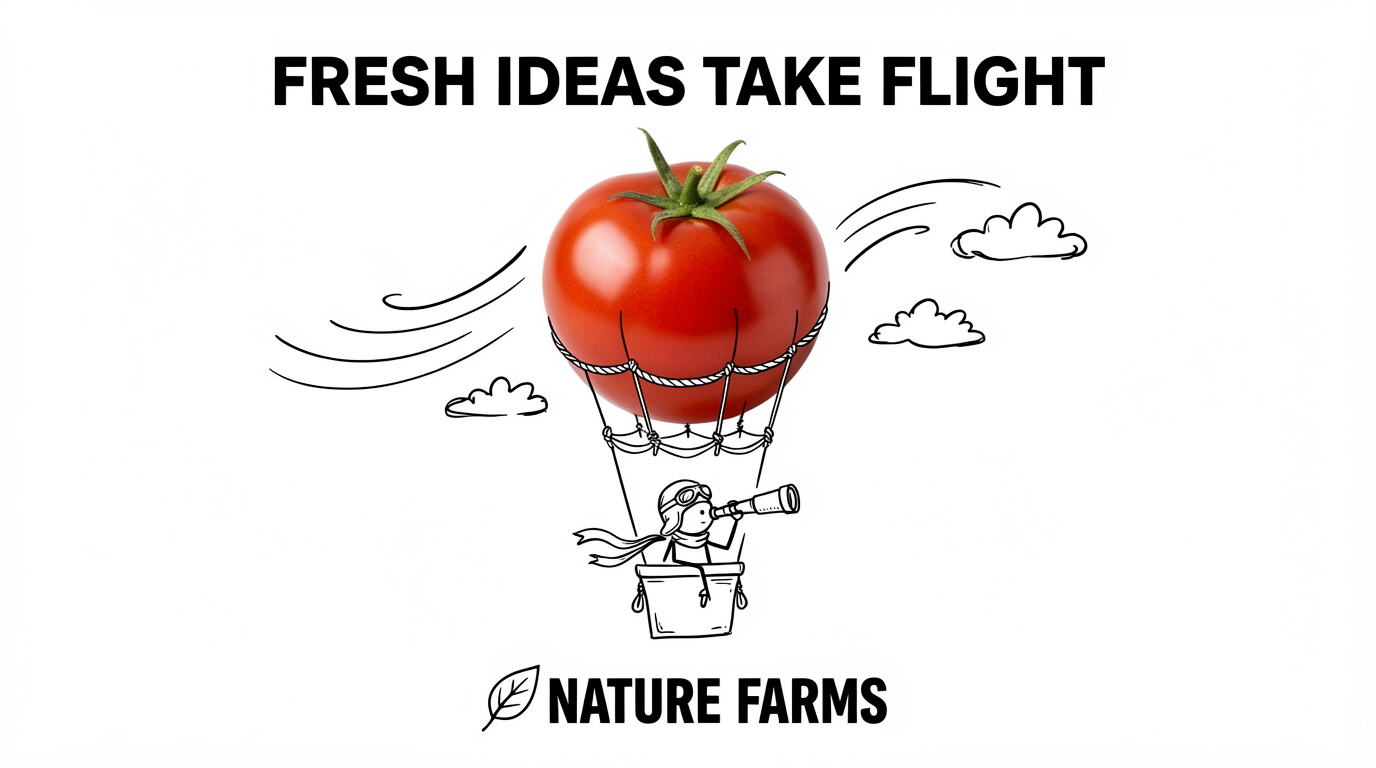 Creative Tomato Hot Air Balloon Ad