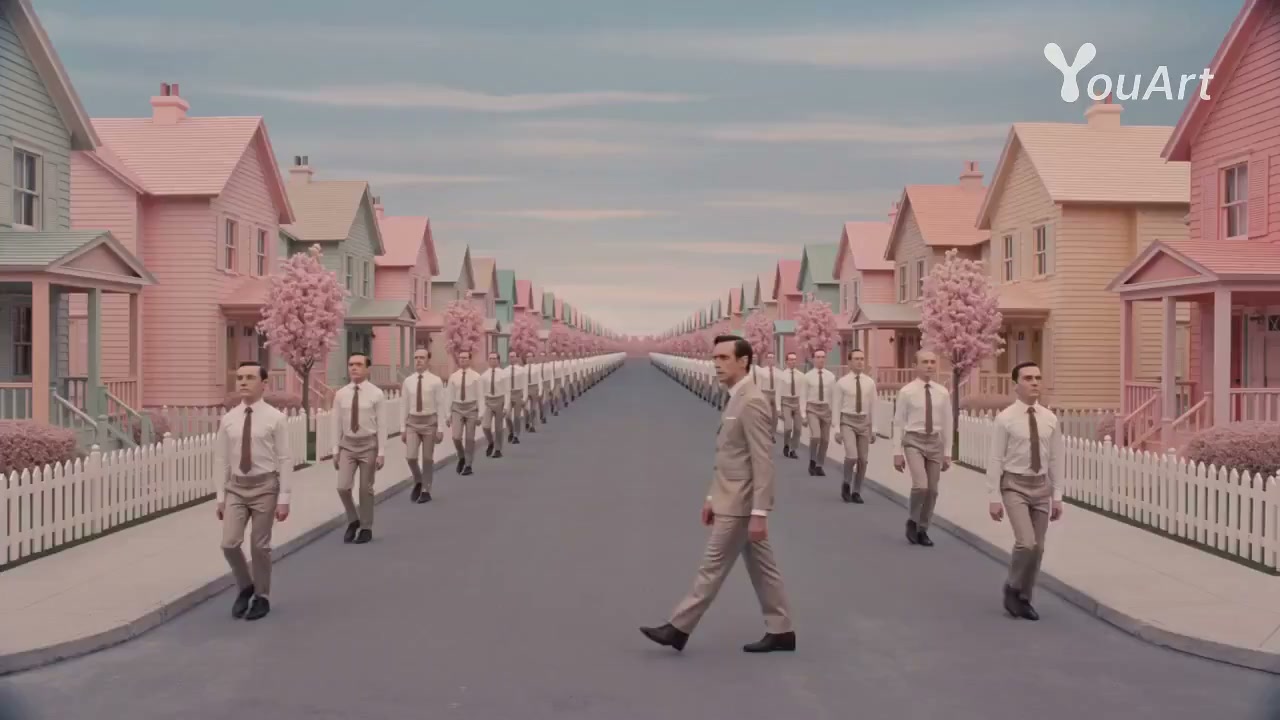 Wes Anderson Ai Control Dark Comedy