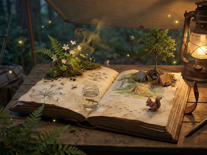Field Sketch Photorealism