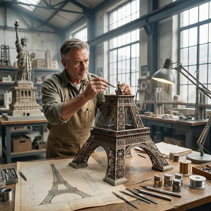 Eiffel Light Model Craft