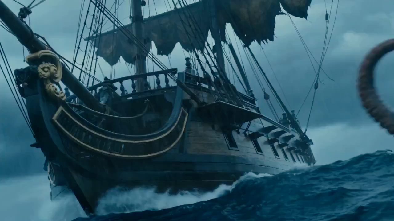 Captain Battles Sea Monster