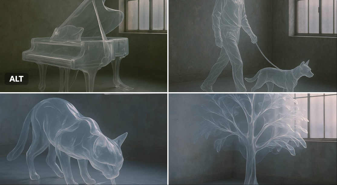 Hyper-realistic Photograph of a SUBJECT Entirely Made From a Single Semi-rigid