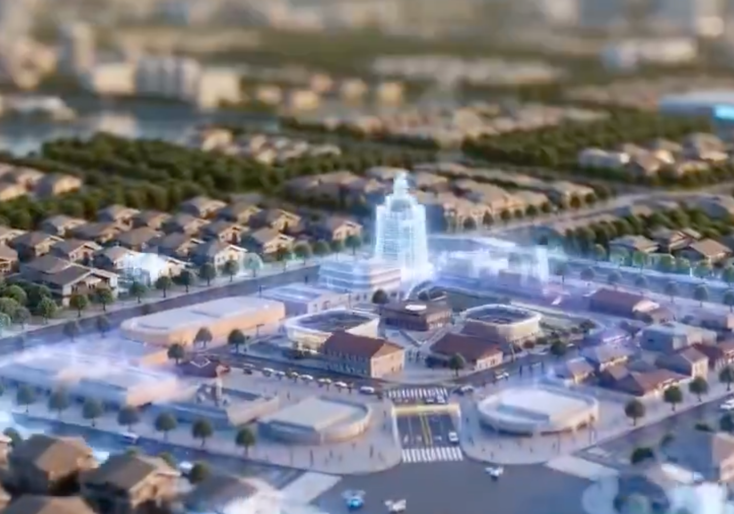Silicon Valley Miniature City Rise