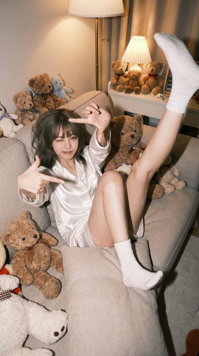 Satin Pajama Wink Snap