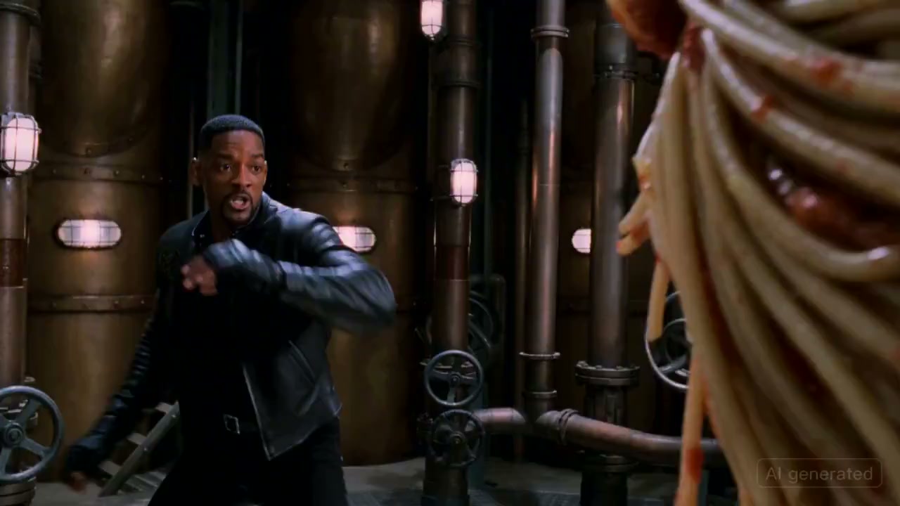 Will Smith Fights Spaghetti Monster
