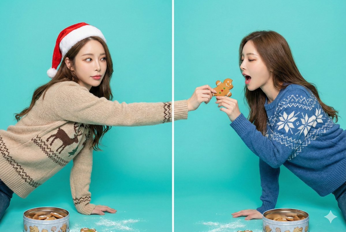 Christmas Special: Gingerbread Cross-Frame Feeding