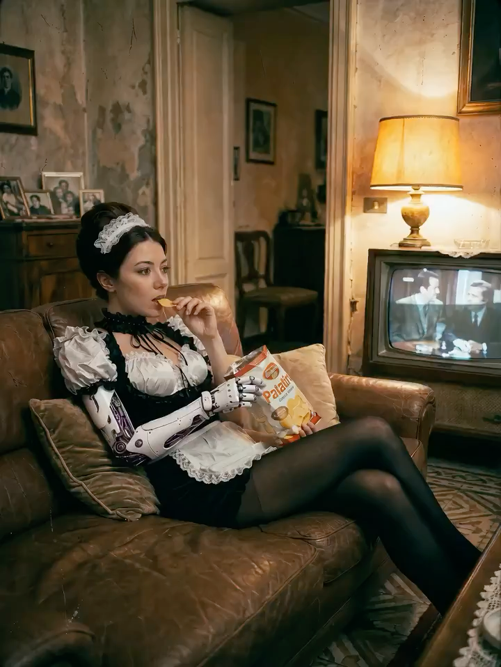 Kodak Film Italian Maid Lazy Time