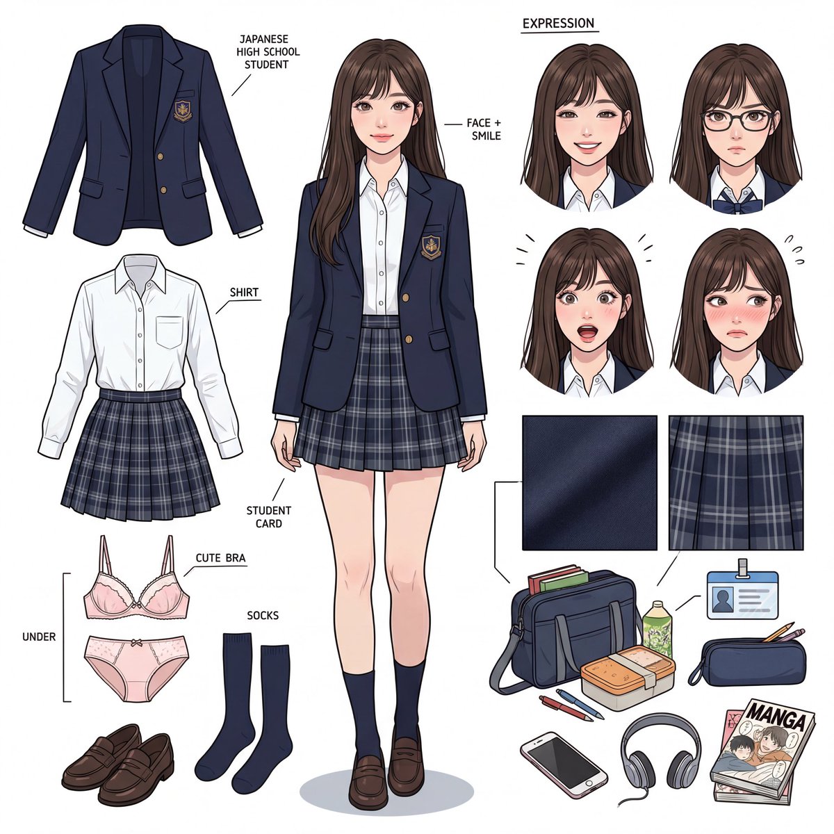 Japanese Jk Decomposition Sheet