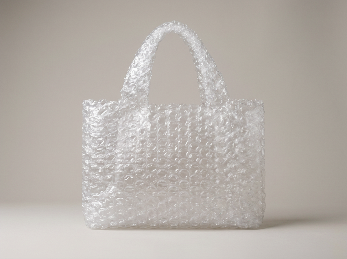 Bubble Wrap Fashion Minimalist Photography