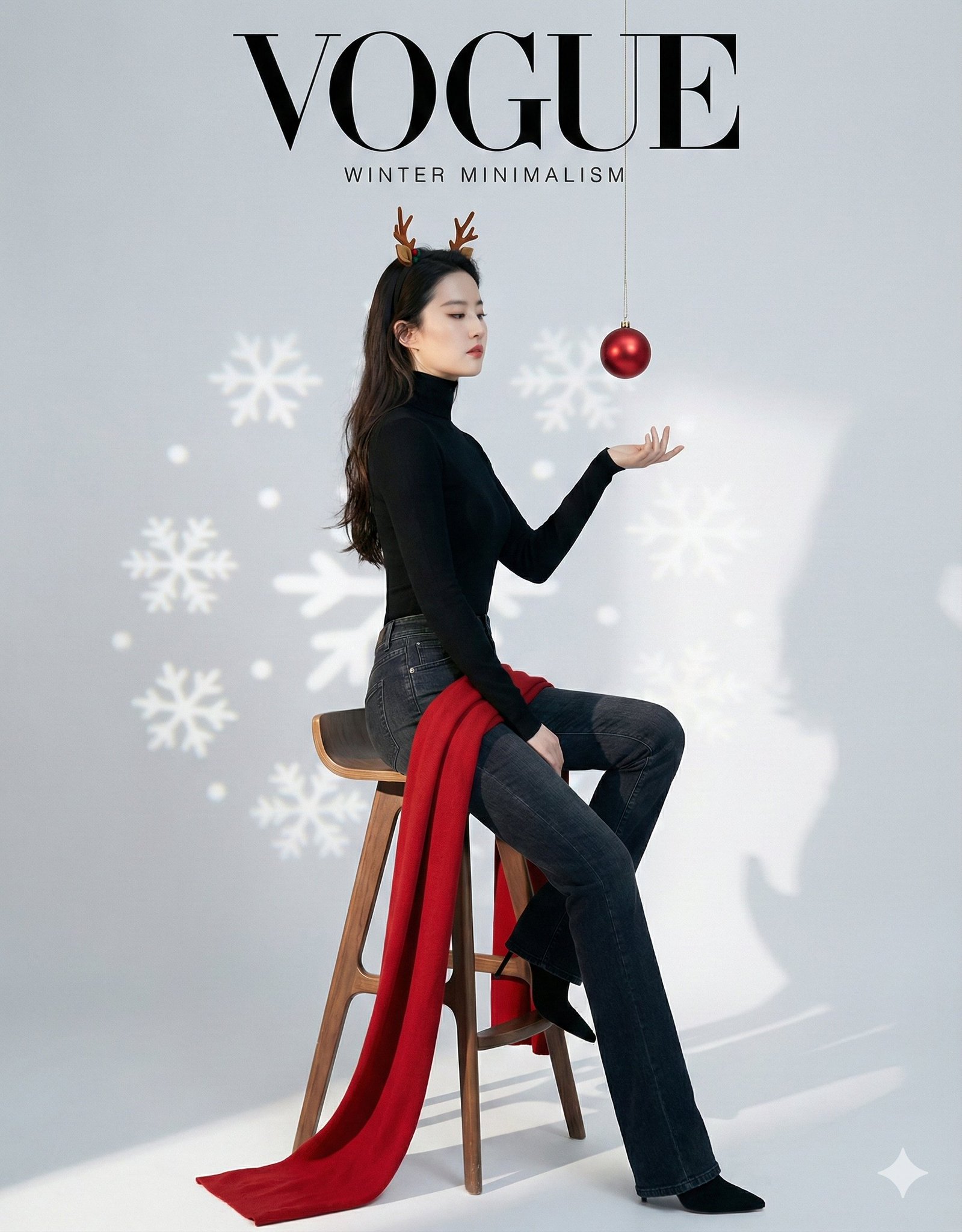 Magazine Cover Layout Minimalist Composition Negative Space