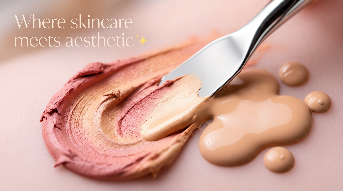 Silky Beauty Product Texture Ad