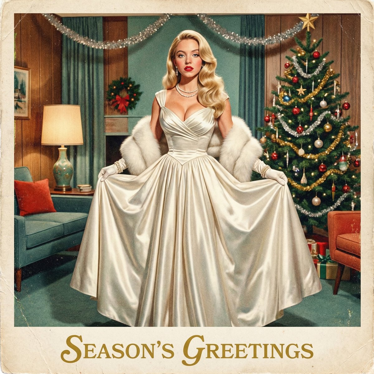 Time Travel Christmas Card