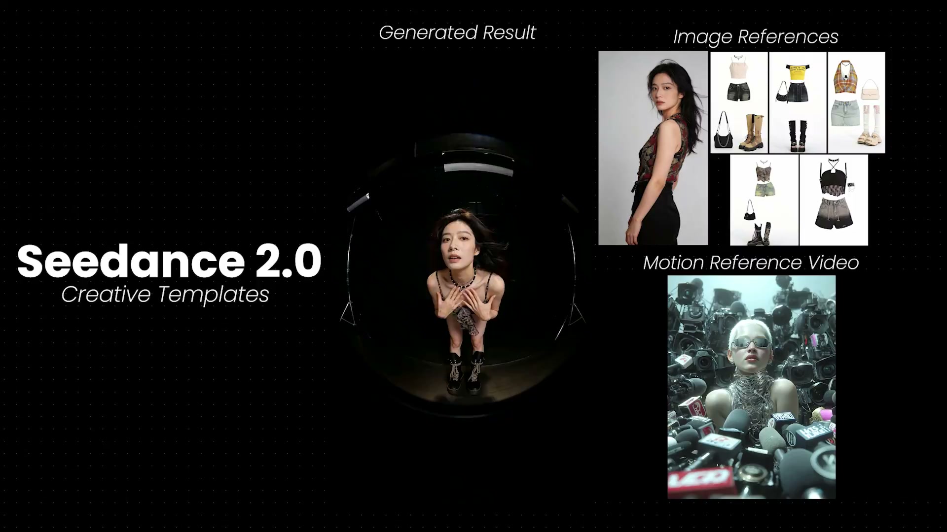 Multi Style Model Closeup Poses