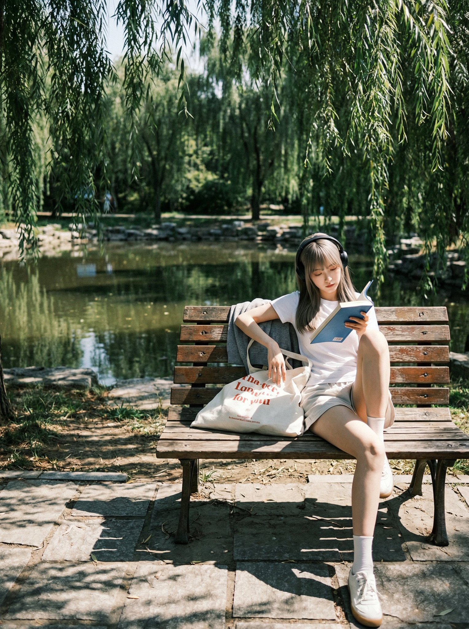 Serene Summer Reading Park