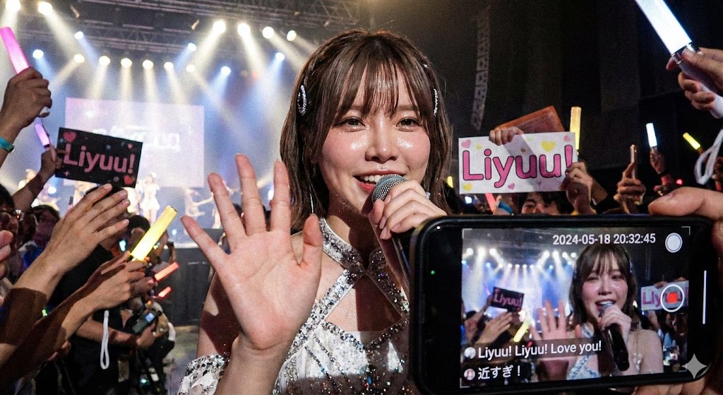 Liyuu Live Concert Fancam Close Up