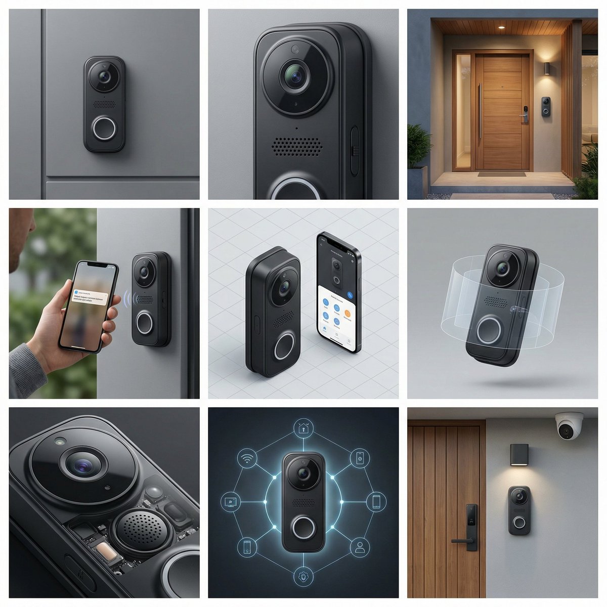 Smart Doorbell Guardian Eye